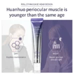 Anti Aging & Dark Circle Eye Cream Roller Massager - Image 3