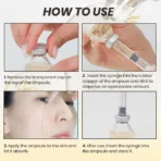 Deep Collagen Silk Hydrating & Firming Peptide Ampoule Serum - Image 5